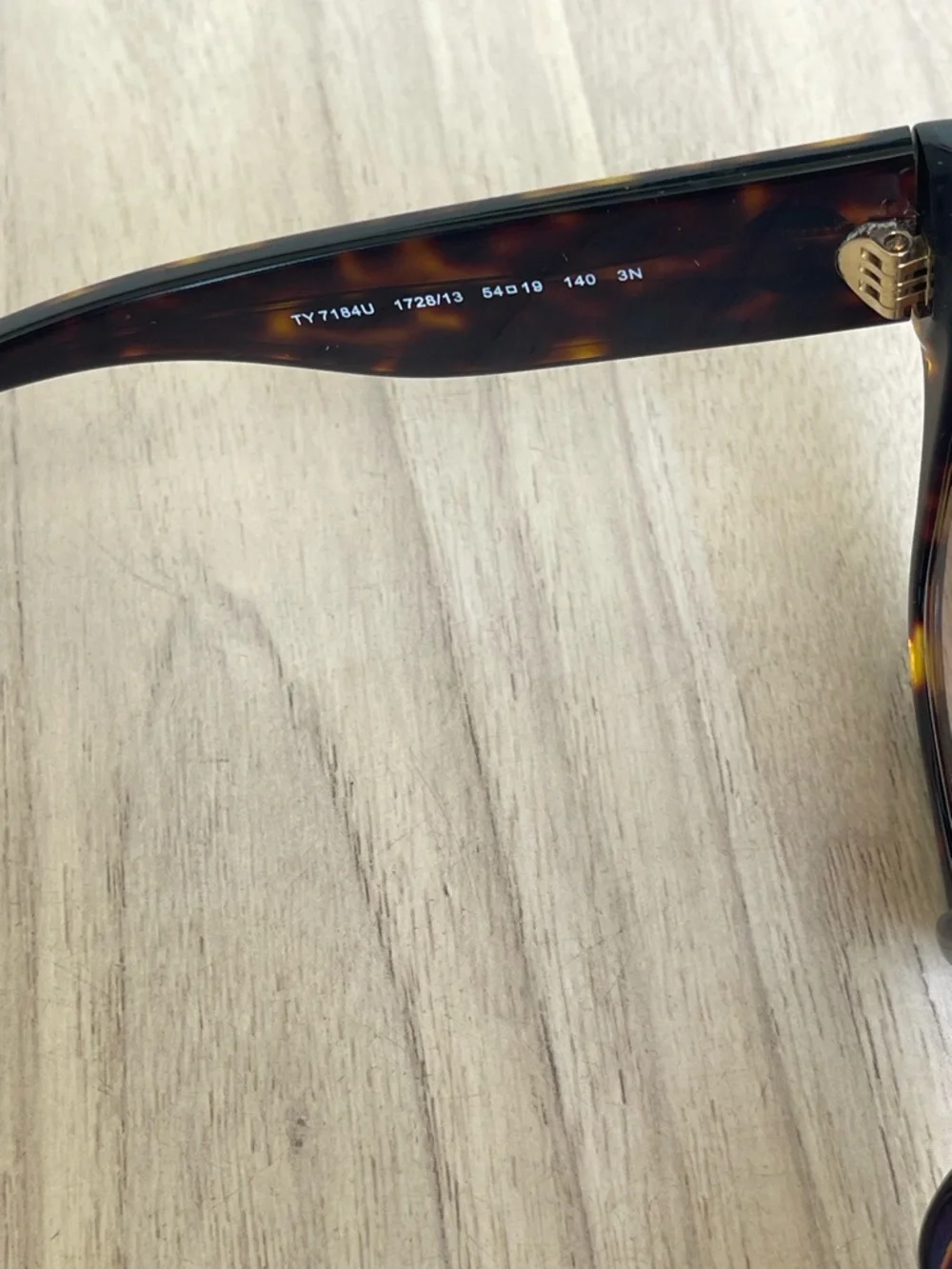 Tory Burch Tortoiseshell Cat-Eye Sunglasses with Brown Gradient Lenses